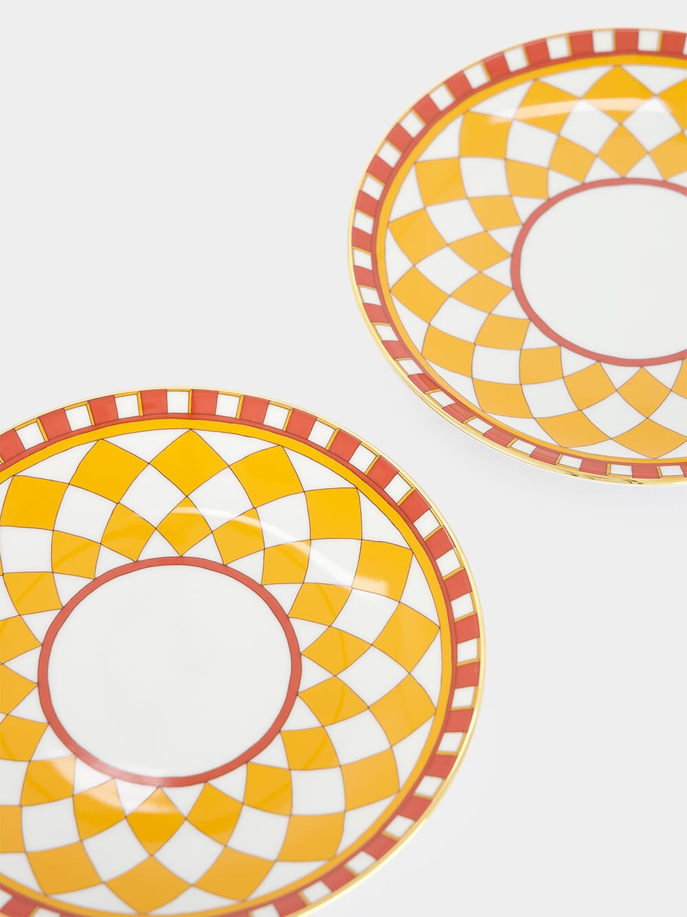 Set of 2 Apollo Yellow Side Plates