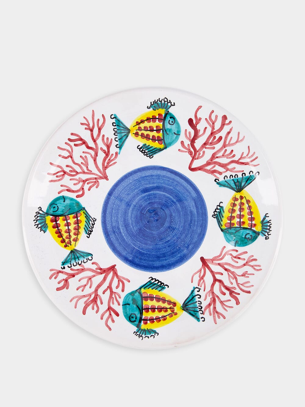 Blue Sicily Handpainted Dinner Plate