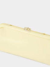 Jimmy Choo Buttermilk Skylar Biker Leather Clutch