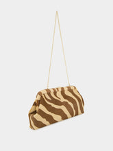 Natural Zebra-Print Pony Skylar Clutch | PDP - Fashion Clinic