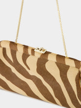 Natural Zebra-Print Pony Skylar Clutch | PDP - Fashion Clinic