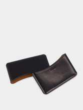 Lemaire Black Molded Leather Card Holder