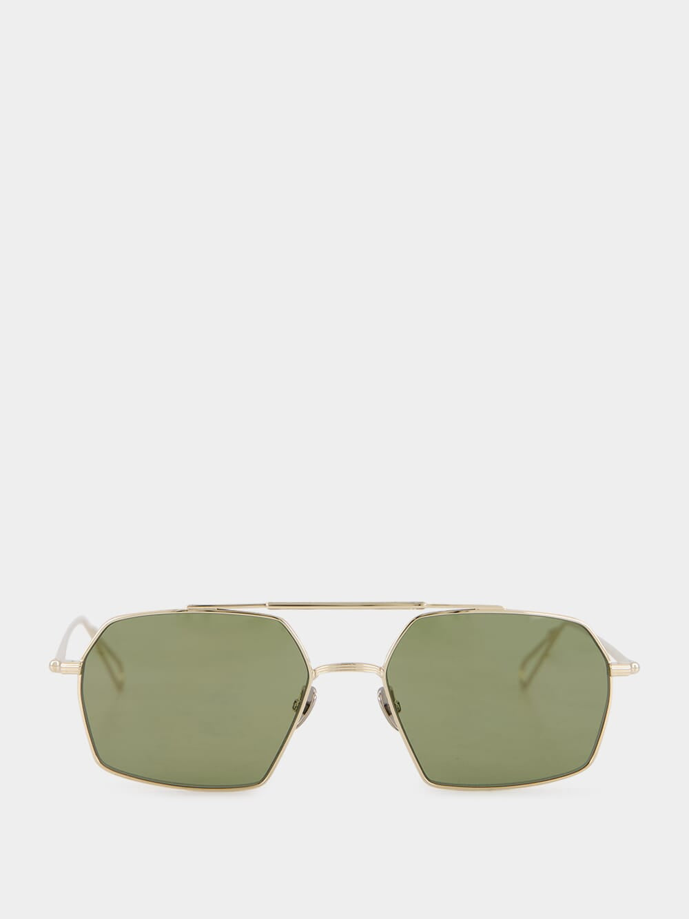 Khaki Green Haussmann Sunglasses