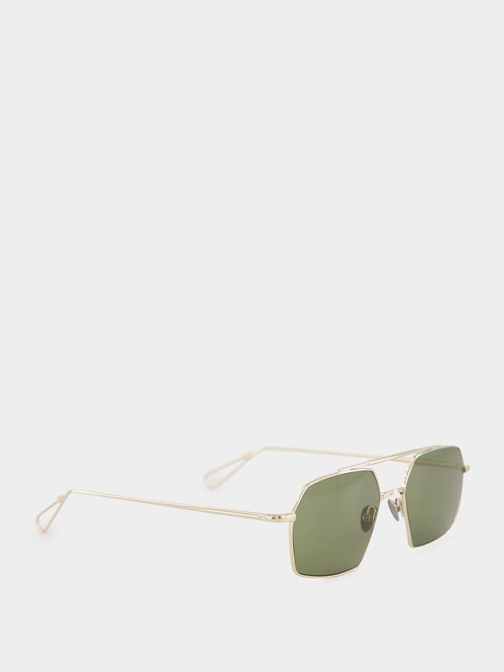 Khaki Green Haussmann Sunglasses