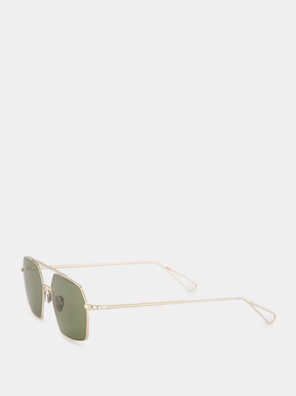 Khaki Green Haussmann Sunglasses