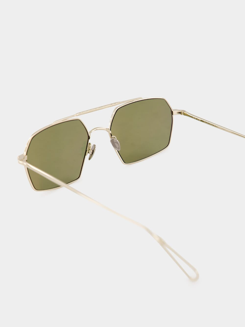 Khaki Green Haussmann Sunglasses