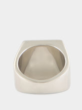 MM6 Maison Margiela Silver Numeric Brass Ring