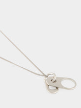 MM6 Maison Margiela Silver Brass Pendant Necklace