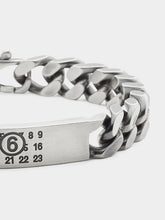 MM6 Maison Margiela Silver Classic Chain Bracelet