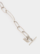 MM6 Maison Margiela Brass Chain Bracelet With Elongated Links