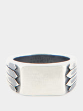 MM6 Maison Margiela Brunito Minimal Logo Ring