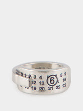MM6 Maison Margiela Silver Numeric Brass Ring