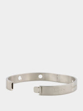 MM6 Maison Margiela Logo Cut-Out Cuff Bracelet