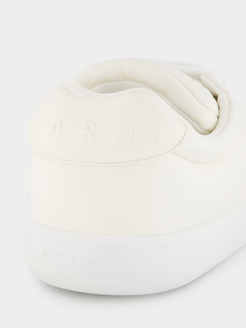 White Leather Bigfoot 2.0 Sneaker