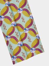 Paula Sonia Aquageo Printed Silk Twill Pants