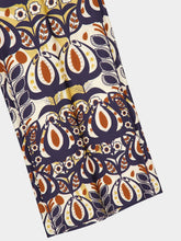 Paula Sonia Wonderland Printed Silk Twill Pants