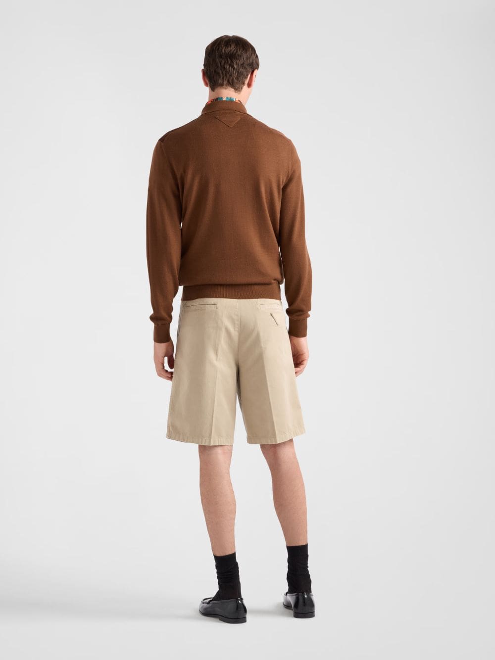 Cord Cotton Bermuda Shorts