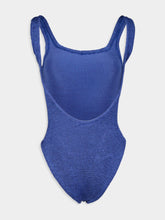 Hunza G Metallic Denim Square Neck Nile Swimsuit