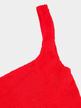 Hunza G Square Neck Red Swimsuit