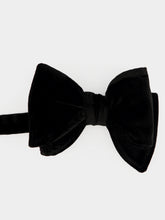 Tom Ford Black Butterfly Velvet Bow Tie