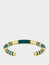 Aurélie Bidermann Positano Lapis Emerald Green Bangle