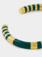 Aurélie Bidermann Positano Lapis Emerald Green Bangle