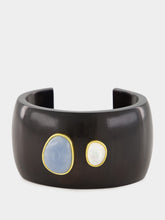 Lizzie Fortunato Lanna Cuff in Acacia Wood