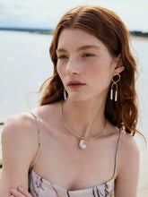 Lizzie Fortunato Etienne Earrings with Stick Pearls