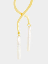 Lizzie Fortunato Etienne Earrings with Stick Pearls