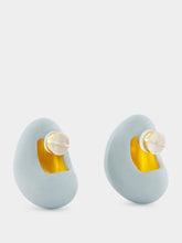 Lizzie Fortunato Blue Arpin Studded Mist Mini Earrings