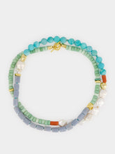 Lizzie Fortunato Turquoise Cabana Necklace