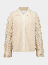 ESCVDO Ivory Solar Long Sleeve Shirt