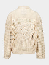 ESCVDO Ivory Solar Long Sleeve Shirt