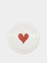Astier de Villatte Small Red Heart Dish