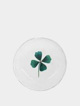 Astier de Villatte Small Four Leaves Clover Plate
