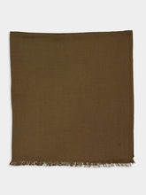 Tom Ford Olive Green Wool Day Scarf