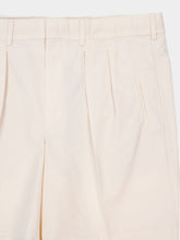 Tom Ford White Fluid Poplin Tailored Shorts