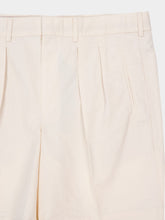 Tom Ford White Fluid Poplin Tailored Shorts