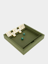Hector Saxe Paris Kaki Clair Green Grained Leather Shut The Box
