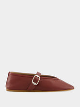Stella Slipper in Rouge Leather
