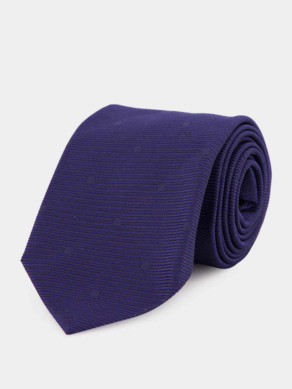 Dark Blue Silk Tie