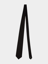 Tom Ford Black Dot Mulberry Silk Tie