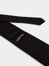 Tom Ford Black Dot Mulberry Silk Tie