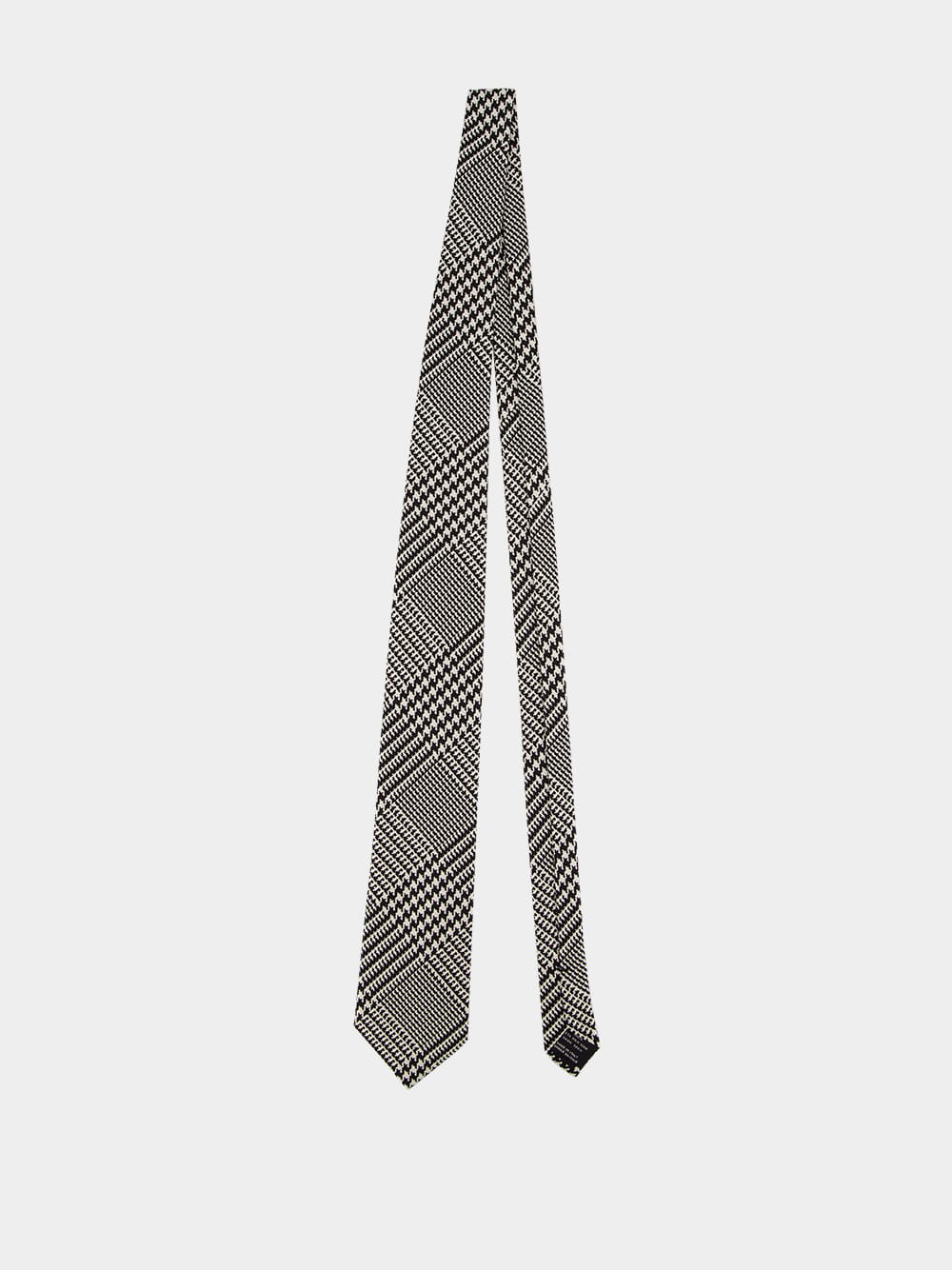 Prince of Wales Check Silk Tie