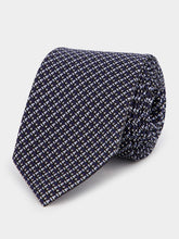 Tom Ford Navy Pin Dot Silk Tie