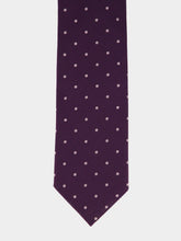 Tom Ford Purple Polka Dot Silk Tie