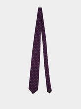 Tom Ford Purple Polka Dot Silk Tie