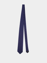 Tom Ford Navy Dotted Elegance Tie