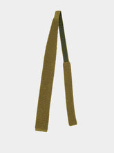 Tom Ford Khaki Knitted Tie