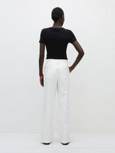 Matteau Chalk Straight Twill Trouser
